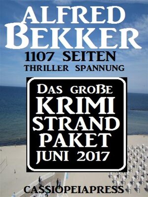 cover image of Das große Krimi Strand Paket Juni 2017